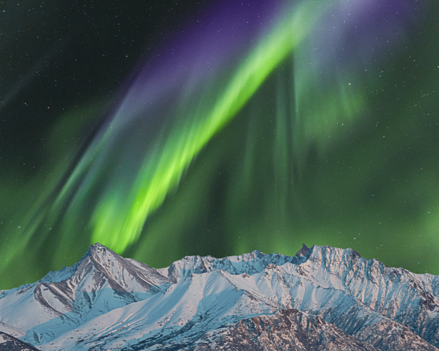 Northern Lights, Palmer Alaska Photography by Brian Luke Seaward